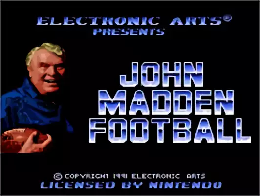 Image n° 10 - titles : John Madden Football