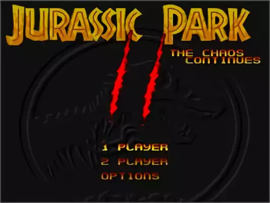 Image n° 10 - titles : Jurassic Park II - The Chaos Continues (Beta)