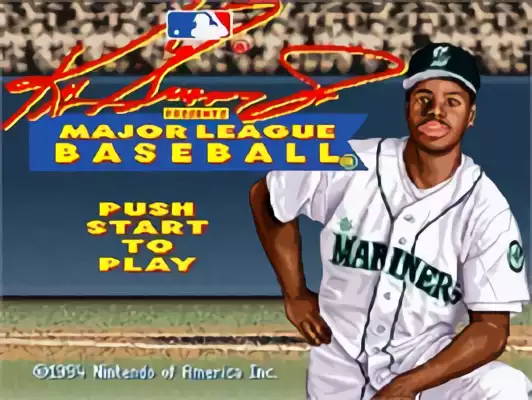 Image n° 10 - titles : Ken Griffey Jr. Presents Major League Baseball