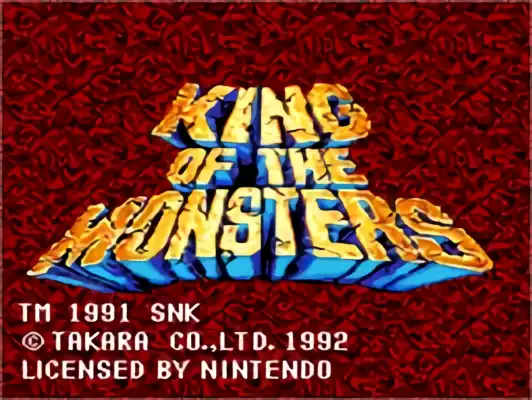 Image n° 10 - titles : King of the Monsters