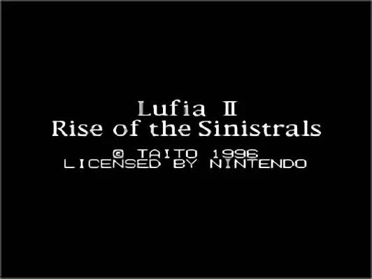 Image n° 10 - titles : Lufia II - Rise of the Sinistrals
