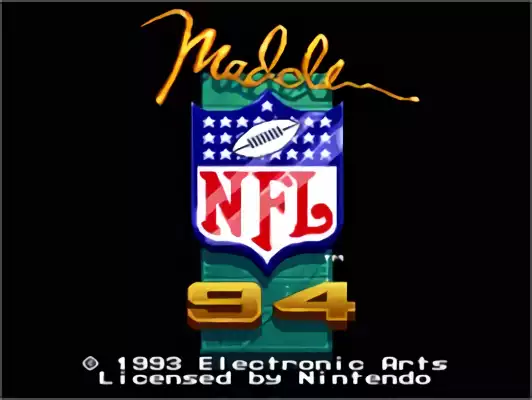 Image n° 10 - titles : Madden NFL '94