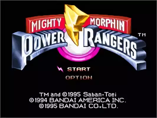 Image n° 10 - titles : Mighty Morphin Power Rangers