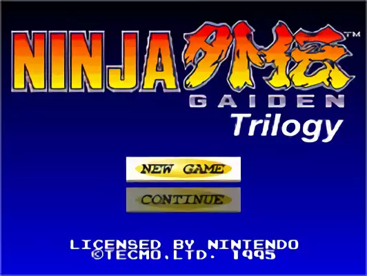 Image n° 10 - titles : Ninja Gaiden Trilogy