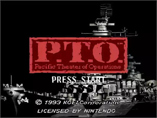 Image n° 4 - titles : P.T.O - Pacific Theater of Operations