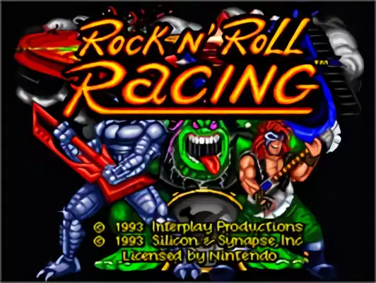 Image n° 10 - titles : Rock N' Roll Racing (Beta)