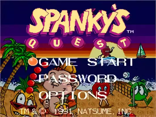 Image n° 10 - titles : Spanky's Quest