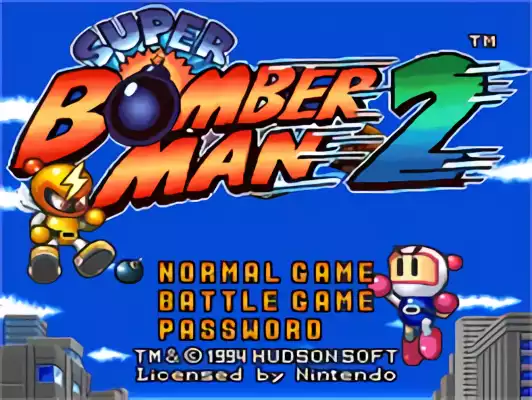 Image n° 10 - titles : Super Bomberman 2