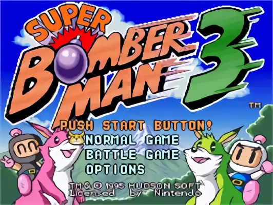 Image n° 10 - titles : Super Bomberman 3