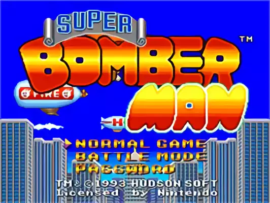 Image n° 10 - titles : Super Bomberman