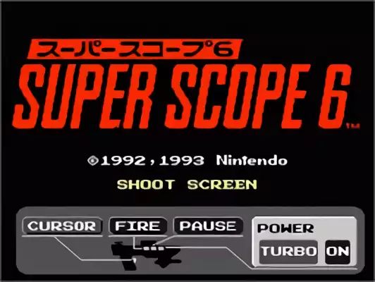 Image n° 4 - titles : Super NES Super Scope 6