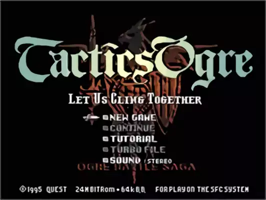 Image n° 8 - titles : Tactics Ogre - Let Us Cling Together