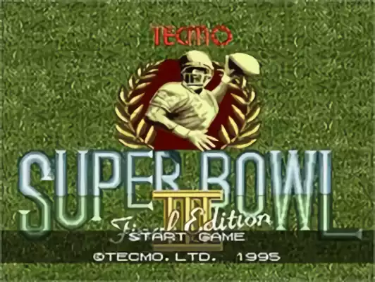 Image n° 10 - titles : Tecmo Super Bowl III - Final Edition