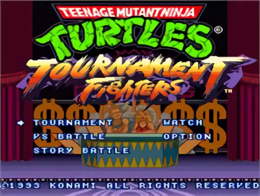 Image n° 10 - titles : Teenage Mutant Ninja Turtles - Tournament Fighters (Beta)