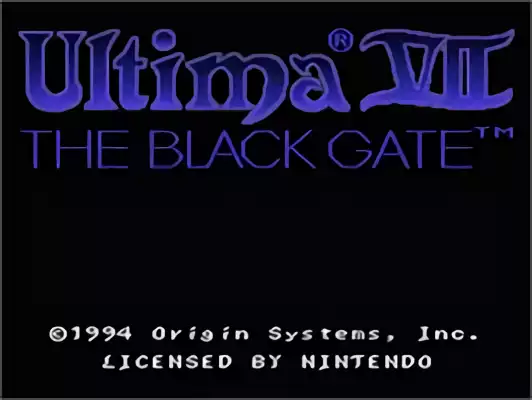 Image n° 4 - titles : Ultima VII - The Black Gate (Beta)