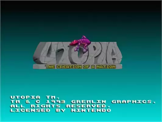 Image n° 4 - titles : Utopia - The Creation of a Nation (Beta)