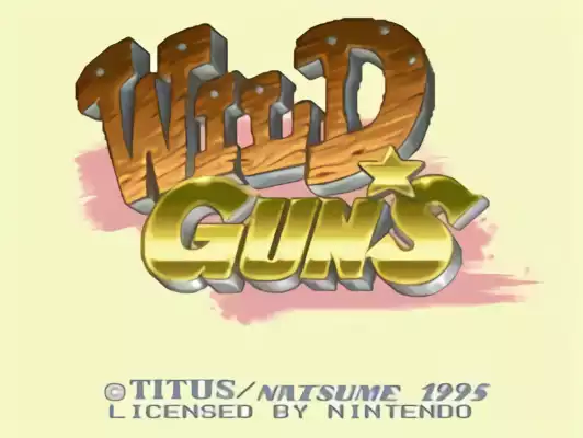 Image n° 10 - titles : Wild Guns (Beta)