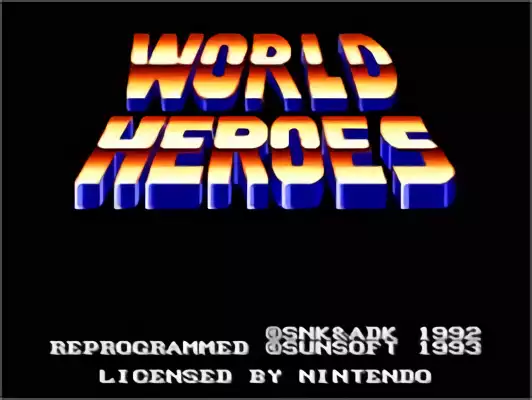 Image n° 10 - titles : World Heroes