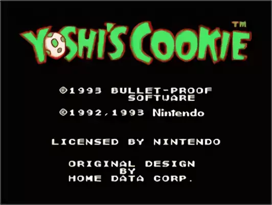 Image n° 10 - titles : Yoshi's Cookie