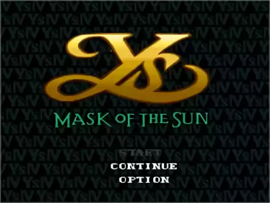 Image n° 5 - titles : Ys IV - Mask of the Sun