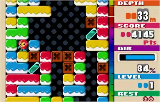 Image n° 4 - screenshots : Mr. Driller